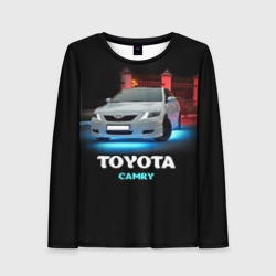 Женский лонгслив 3D Toyota Camry