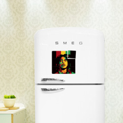 Магнитный плакат 3Х3 Боб Марли поп-арт - фото 2