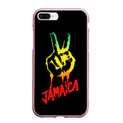 Чехол для iPhone 7Plus/8 Plus матовый Ямайка