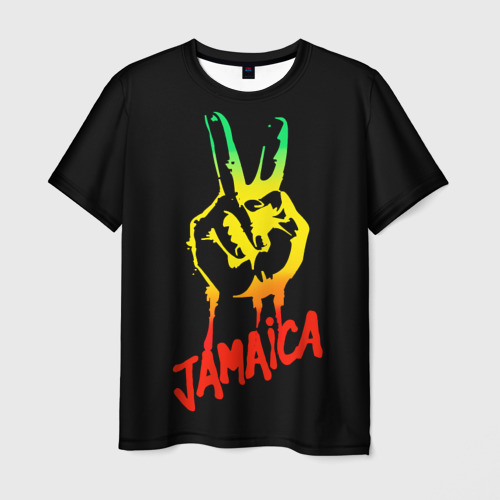 Мужская футболка 3D Ямайка, цвет 3D печать