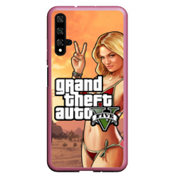 Чехол для Honor 20 GTA V girl