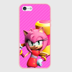 Чехол для iPhone 5/5S матовый Эми Роуз