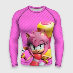 Мужской рашгард 3D Эми Роуз