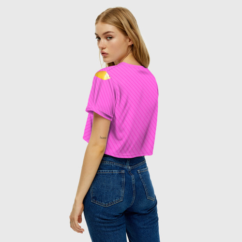 Женская футболка Crop-top 3D Эми Роуз - фото 5