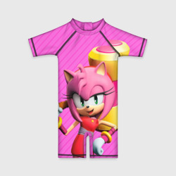 Детский купальный костюм 3D Эми Роуз