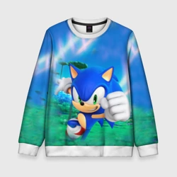 Детский свитшот 3D Соник Бум
