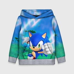 Детская толстовка 3D Соник Бум