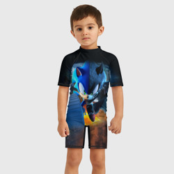 Детский купальный костюм 3D Соник Бум - фото 2