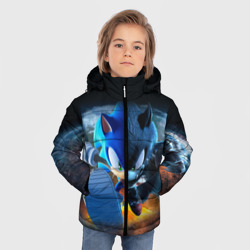 Зимняя куртка для мальчиков 3D Соник Бум - фото 2