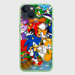 Чехол для iPhone 14 Соник Бум