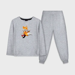 Детская пижама с лонгсливом хлопок Лисенок Тейлз