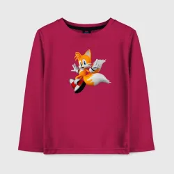 Детский лонгслив хлопок Лисенок Тейлз