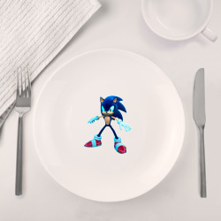Набор: тарелка + кружка Ёж Соник - фото 2