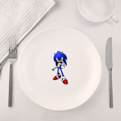 Набор: тарелка + кружка Ёж Соник - фото 2