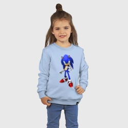 Детский свитшот хлопок Ёж Соник - фото 2