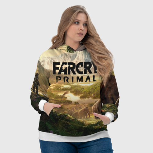 Женская толстовка 3D Far Cry Primal 8, цвет 3D печать - фото 6