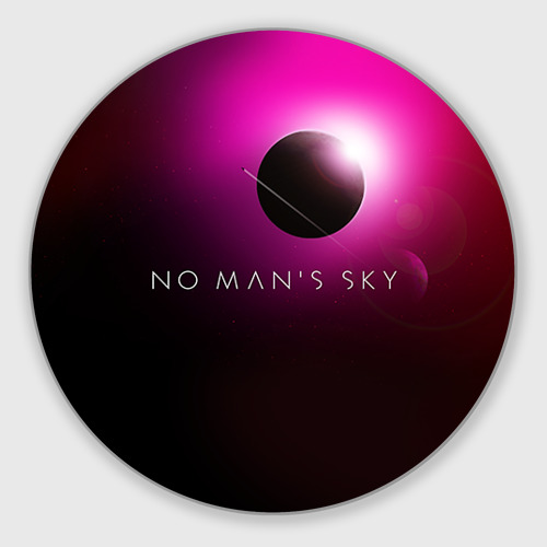 Круглый коврик для мышки No Man's Sky 1