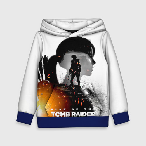 Детская толстовка 3D Rise of the Tomb Raider 1, цвет синий