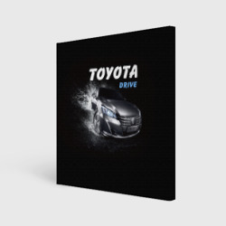 Холст квадратный Toyota Drive