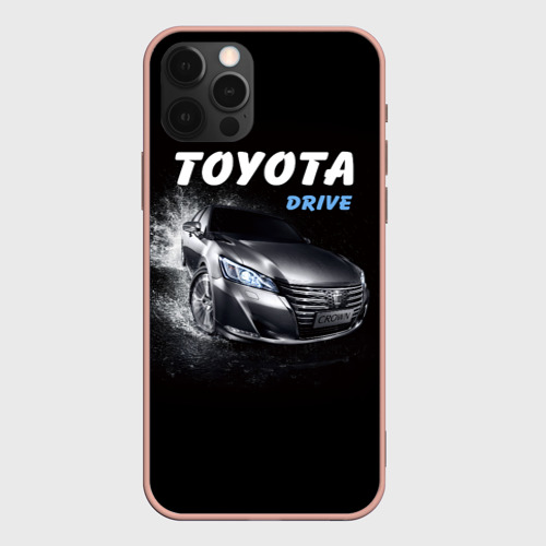 Чехол для iPhone 12 Pro Max с принтом Toyota Drive, вид спереди #2