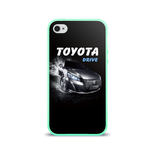 Чехол для Apple iPhone 4/4S силиконовый глянцевый Toyota Drive Фото 01 Чехол для Apple iPhone 4/4S силиконовый глянцевый Toyota Drive Фото 01