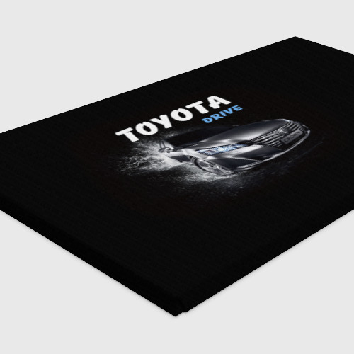 Холст прямоугольный Toyota Drive, цвет 3D печать - фото 4
