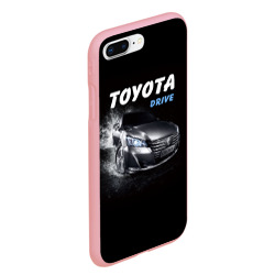 Чехол для iPhone 7Plus/8 Plus матовый Toyota Drive - фото 2