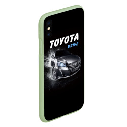 Чехол для iPhone XS Max матовый Toyota Drive - фото 2