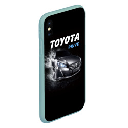 Чехол для iPhone XS Max матовый Toyota Drive - фото 2