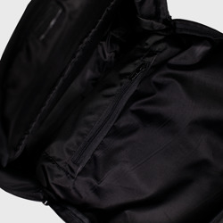 Рюкзак с принтом Лисички паттерн для любого человека, вид спереди №7. Цвет основы: белый