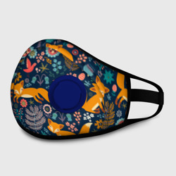 Маска из неопрена Лисички паттерн