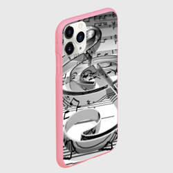 Чехол для iPhone 11 Pro Max матовый Скрипичный ключ - фото 2