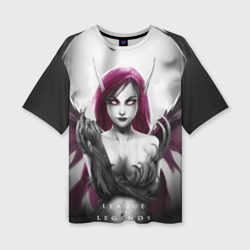 Женская футболка oversize 3D Cute Demon