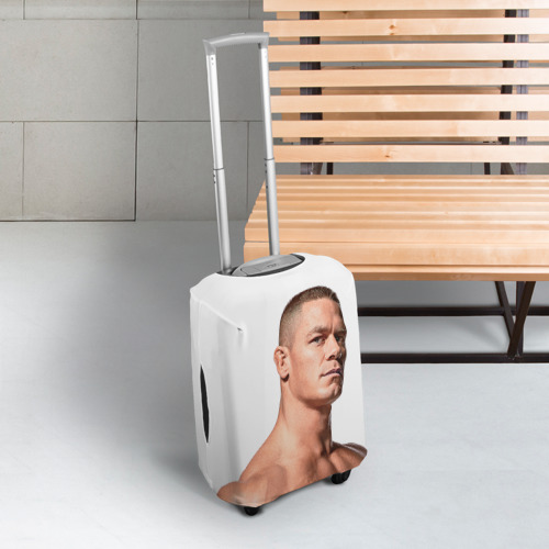 Чехол для чемодана 3D Джон Сина 3, цвет 3D печать - фото 3
