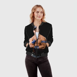 Женский бомбер 3D Джон Сина 4 - фото 2