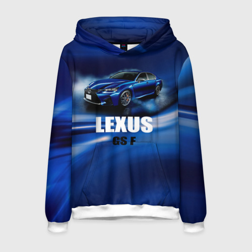 Мужская толстовка 3D Lexus GS F