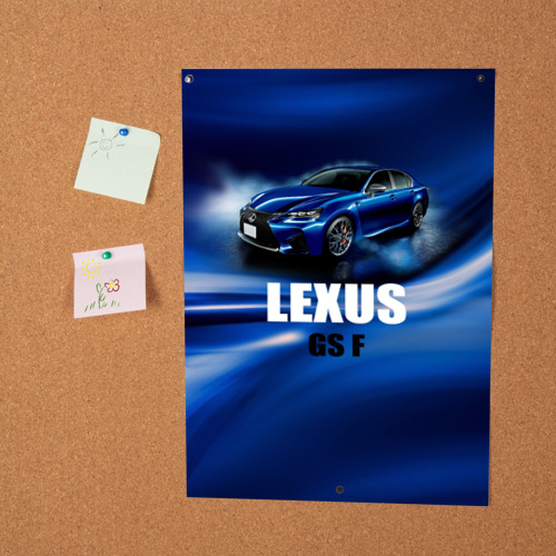 Постер Lexus GS F - фото 2