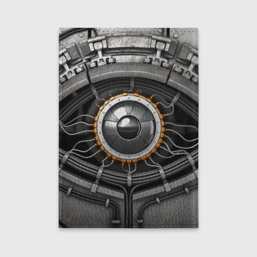 Обложка для автодокументов Android eye, цвет оранжевый - фото 2