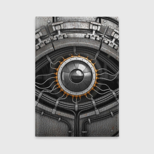 Обложка для автодокументов Android eye, цвет черный