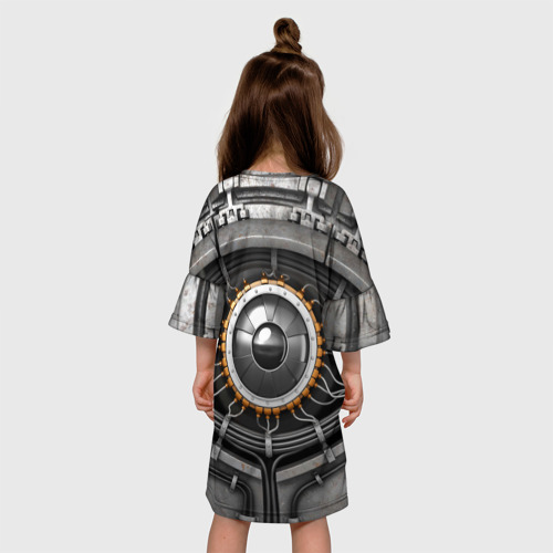 Детское платье 3D Android eye, цвет 3D печать - фото 5