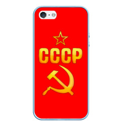 Чехол для iPhone 5/5S матовый СССР