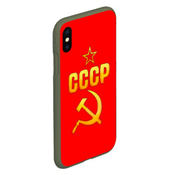 Чехол для iPhone XS Max матовый СССР - фото 2