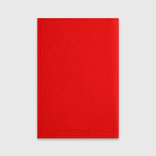 Обложка для паспорта матовая кожа СССР, цвет черный - фото 2