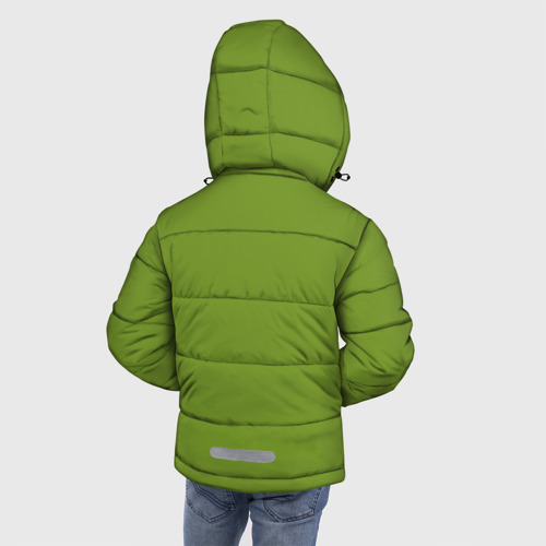 Зимняя куртка для мальчиков 3D с принтом Йорк, вид сзади #2