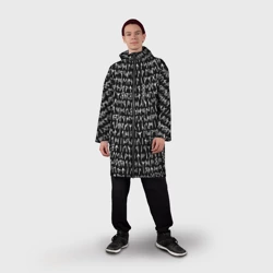 Дождевик унисекс 3D Руны - фото 2