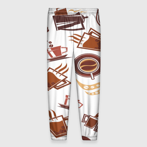 Мужские брюки 3D Coffee, цвет 3D печать - фото 2