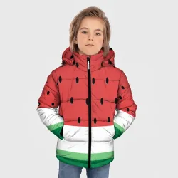 Зимняя куртка для мальчиков 3D Сочный арбуз - фото 2