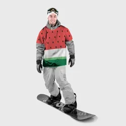 Накидка на куртку 3D Сочный арбуз