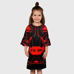 Детское платье 3D CS GO:System Lock - фото 2
