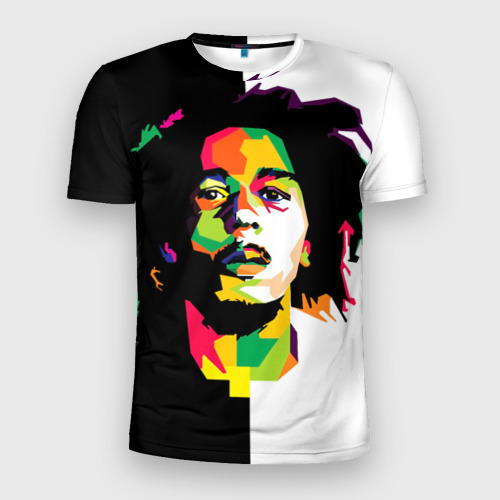 Мужская футболка 3D Slim Bob Marley